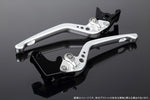 【エスエスケイ スピードラ】アジャストレバー 3D ロング Mシルバー/Mシルバー MT-01 04-09 VMAX1700 09-13 LVEM043SR-SR