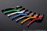 【エスエスケイ スピードラ】アジャストレバー 3D ロング Mグリーン/Mゴールド MT-01 04-09 VMAX1700 09-13 LVEM043GN-GD