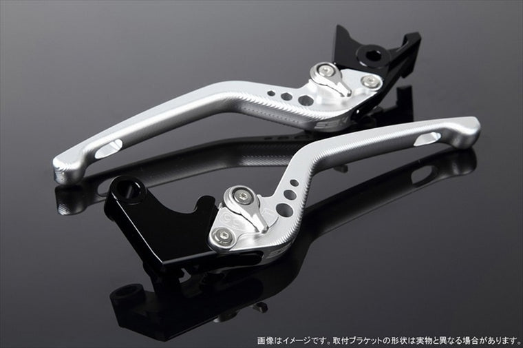 【エスエスケイ スピードラ】アジャストレバー 3D ロング Mシルバー/Mシルバー Monster 821/HYPERMOTARD 821 LVEM060SR-SR