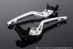 【エスエスケイ スピードラ】アジャストレバー 3D ロング Mシルバー/Mチタン Monster 821/HYPERMOTARD 821 LVEM060SR-TM