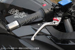 【エスエスケイ スピードラ】アジャストレバー 3D ロング Mゴールド/Mブラック Monster 821/HYPERMOTARD 821 LVEM060GD-BK