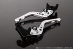 エスエスケイ スピードラ｜アジャストレバー 3Dショート Mシルバー/Mブラック GSX250R Vストローム250 RGV250γ VJ23A｜LVFM048SR-BK