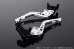 エスエスケイ スピードラ｜アジャストレバー 3Dショート Mシルバー/Mシルバー GSX250R Vストローム250 RGV250γ VJ23A｜LVFM048SR-SR