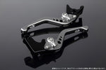 エスエスケイ スピードラ｜アジャストレバー 3Dショート Mチタン/Mシルバー GSX250R Vストローム250 RGV250γ VJ23A｜LVFM048TM-SR