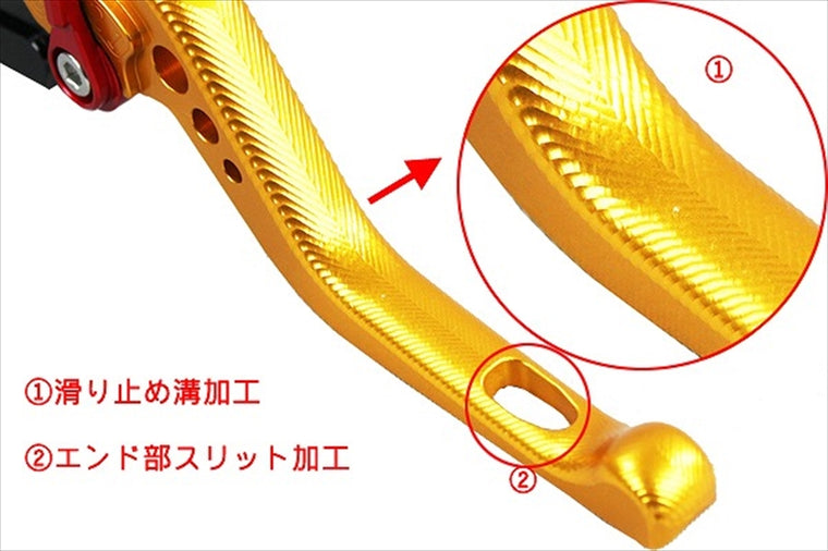 【エスエスケイ スピードラ】アジャストレバー 3Dショート         Mシルバー/Mブラック 125DUKE 200DUKE 250DUKE 390DUKE LVFM075SR-BK