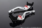 【エスエスケイ スピードラ】アジャストレバー 3Dショート         Mシルバー/Mレッド 125DUKE 200DUKE 250DUKE 390DUKE LVFM075SR-RD