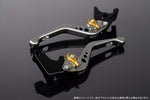 【エスエスケイ スピードラ】アジャストレバー 3Dショート         Mチタン/Mゴールド 125DUKE 200DUKE 250DUKE 390DUKE LVFM075TM-GD