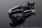 【エスエスケイ スピードラ】アジャストレバー 可倒延長式 Mブラック/Mブラック/MシルバーPCX JF28 JF56 PCX150 KF12/18 LVGM001BK-BKSR