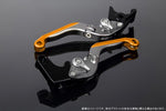 【エスエスケイ スピードラ】アジャストレバー 可倒延長式 Mチタン/Mシルバー/Mゴールド PCX JF28 JF56 PCX150 KF12/18 LVGM001TM-SRGD