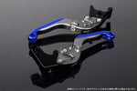 【エスエスケイ スピードラ】アジャストレバー 可倒延長式 Mチタン/Mチタン/Mブルー PCX JF28 JF56 PCX150 KF12/18 LVGM001TM-TMBE