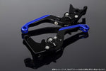 【エスエスケイ スピードラ】アジャストレバー 可倒延長式     Mブラック/Mブラック/MブルーZX-6R 07-17 ZX-10R 06-15 LVGM027BK-BKBE