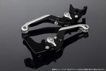 【エスエスケイ スピードラ】アジャストレバー 可倒延長式     Mブラック/Mシルバー/MシルバーZX-6R 07-17 ZX-10R 06-15 LVGM027BK-SRSR