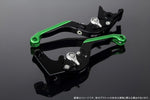 【エスエスケイ スピードラ】アジャストレバー 可倒延長式     Mブラック/Mシルバー/MグリーンZX-6R 07-17 ZX-10R 06-15 LVGM027BK-SRGN