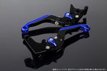 【エスエスケイ スピードラ】アジャストレバー 可倒延長式     Mブラック/Mブルー/MブルーZX-6R 07-17 ZX-10R 06-15 LVGM027BK-BEBE
