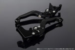 エスエスケイ スピードラ｜アジャストレバー 可倒延長式 Mブラック/Mブラック/Mブラック GSX-R1000 07-08｜LVGM049BK-BKBK