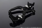 エスエスケイ スピードラ｜アジャストレバー 可倒延長式 Mブラック/Mシルバー/MブラックGSX-R1000 07-08｜LVGM049BK-SRBK