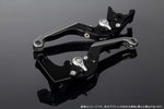 エスエスケイ スピードラ｜アジャストレバー 可倒延長式 Mブラック/Mシルバー/MチタンGSX-R1000 07-08｜LVGM049BK-SRTM