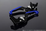 エスエスケイ スピードラ｜アジャストレバー 可倒延長式 Mブラック/Mシルバー/MブルーGSX-R1000 07-08｜LVGM049BK-SRBE