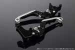 エスエスケイ スピードラ｜アジャストレバー 可倒延長式 Mブラック/Mチタン/MシルバーGSX-R1000 07-08｜LVGM049BK-TMSR