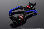 エスエスケイ スピードラ｜アジャストレバー 可倒延長式 Mブラック/Mレッド/MブルーGSX-R1000 07-08｜LVGM049BK-RDBE