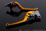 エスエスケイ スピードラ｜アジャストレバー スタンダード可倒式 ゴールド/ブラック PCX125 JK05 21-23/PCX160 KF47 21-23｜LVAG078GD-BK