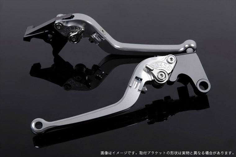 エスエスケイ スピードラ｜アジャストレバー スタンダード可倒式 シルバー/シルバー PCX125 JK05 21-23/PCX160 KF47 21-23｜LVAG078SR-SR