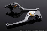 エスエスケイ スピードラ｜アジャストレバー スタンダード可倒式 シルバー/ゴールド PCX125 JK05 21-23/PCX160 KF47 21-23｜LVAG078SR-GD