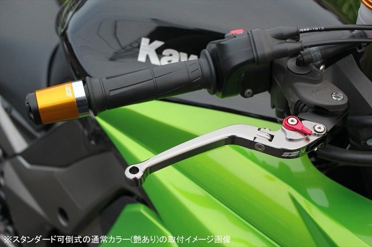 エスエスケイ スピードラ｜アジャストレバー スタンダード可倒式 シルバー/ゴールド PCX125 JK05 21-23/PCX160 KF47 21-23｜LVAG078SR-GD