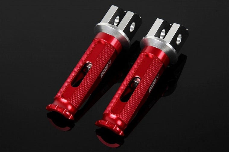 【エスエスケイ スピードラ】アルミ削出ステップ レーシング タンデム 取付部カラー:ブラック/ステップバーカラー:ブラック AFPR218BK