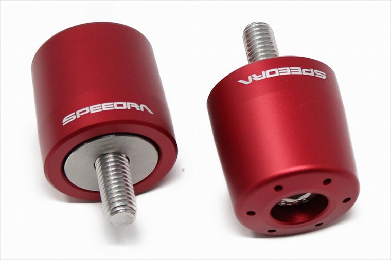 スピードラ｜アルミバーエンド タイプB MT-09 24- カラー:マットレッド｜ABEBYA06MRD