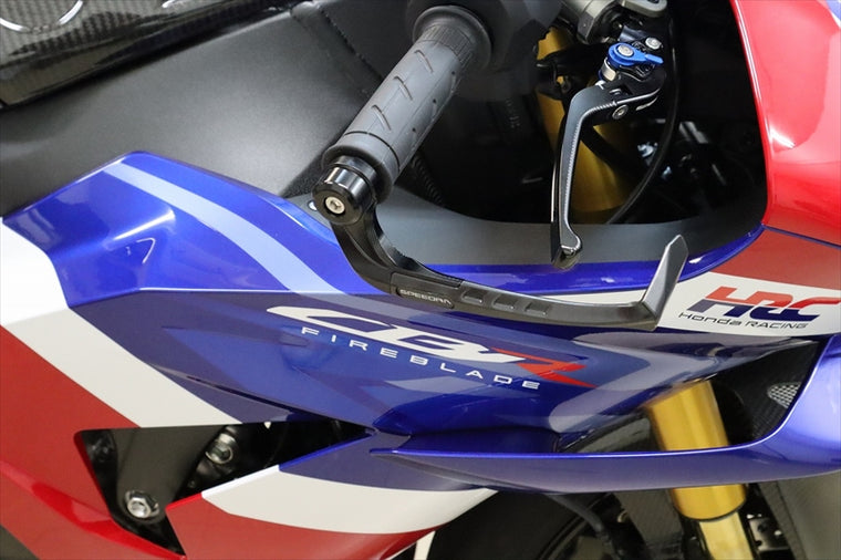 スピードラ｜レバーガード ブレーキ側 CBR600RR/CBR1000RR-R 商品内容:右側(ブレーキ側) カラー:ブラック｜ALGV2HO01RBK