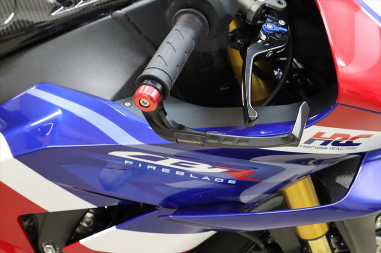 スピードラ｜レバーガード ブレーキ側 CBR600RR/CBR1000RR-R 商品内容:右側(ブレーキ側) カラー:レッド｜ALGV2HO01RRD