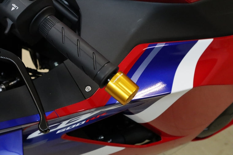 スピードラ｜レバーガード＆バーエンドセット CBR600RR/CBR1000RR-R 商品内容:レバーガード＆バーエンドセット カラー:ゴールド｜ALGV2HO01GD