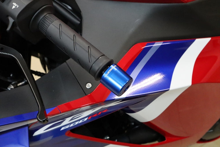 スピードラ｜レバーガード＆バーエンドセット CBR600RR/CBR1000RR-R 商品内容:レバーガード＆バーエンドセット カラー:ブルー｜ALGV2HO01BE