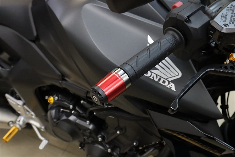 SPEEDRA｜ヘビーウェイトハンドルバーエンドスライダー CB1000 HORNET 2025- カラー:レッド｜ABEHL07RD