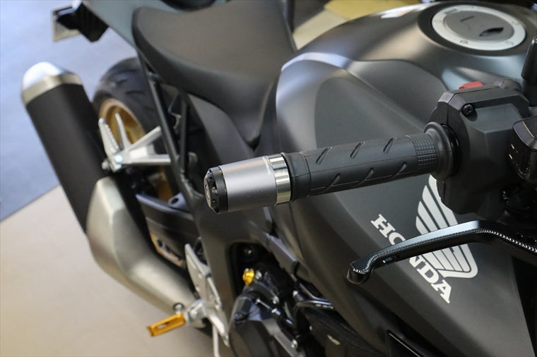SPEEDRA｜ヘビーウェイトハンドルバーエンドスライダー CB1000 HORNET 2025- カラー:マットチタン｜ABEHL07MTM