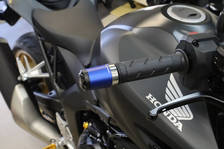 SPEEDRA｜ヘビーウェイトハンドルバーエンドスライダー CB1000 HORNET 2025- カラー:マットブルー｜ABEHL07MBE