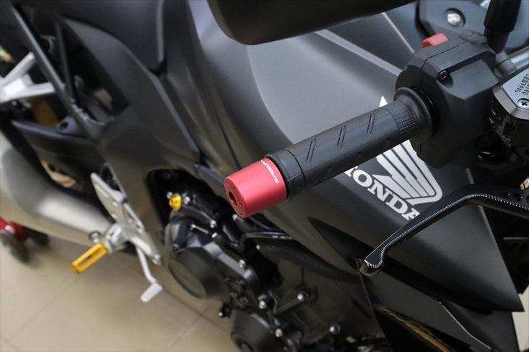 SPEEDRA｜アルミバーエンド タイプB CB1000 HORNET 2025- カラー:マットレッド｜ABEBHO07MRD