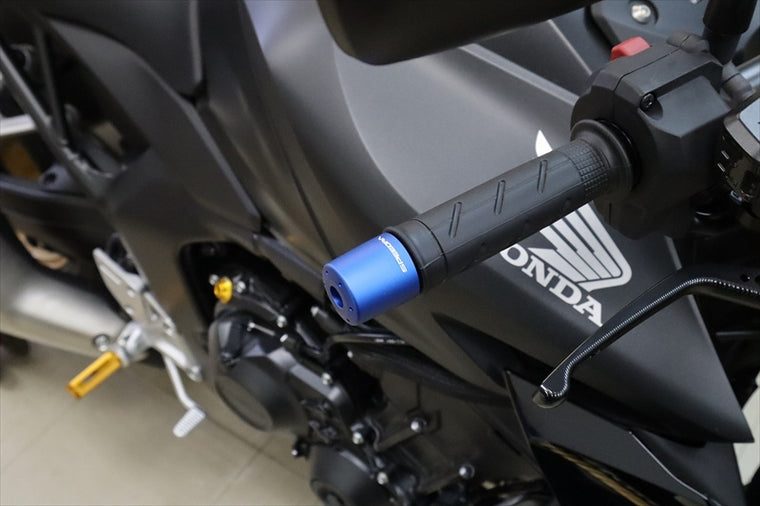 SPEEDRA｜アルミバーエンド タイプB CB1000 HORNET 2025- カラー:マットブルー｜ABEBHO07MBE