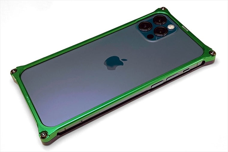 【ギルドデザイン】ソリッドバンパー EVANGELION    iPhone12/12Pro パープル・グリーン GIEV-428PGB 43220
