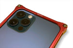 【ギルドデザイン】ソリッドバンパー EVANGELION    iPhone12/12Pro ゴールド・レッド GIEV-428GRT 43221