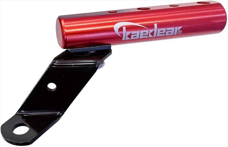 kaedear(カエディア)｜アルミ製ミラーマウント薄型 レッド｜KDR-H3-2-R