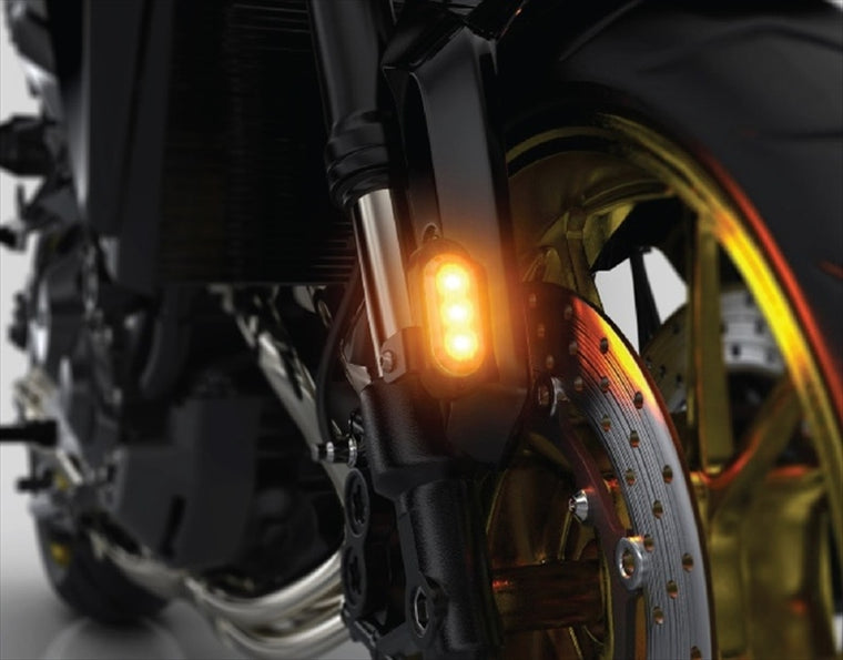 【デナリ】T3 Switchback Signal Pods Front with Fender Mounting Kit LAH.T3.10000.K