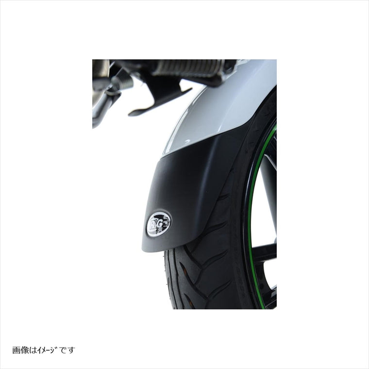 アールアンドジー｜フロントフェンダーエクステンダー BLACK｜RG-FERG0374BK