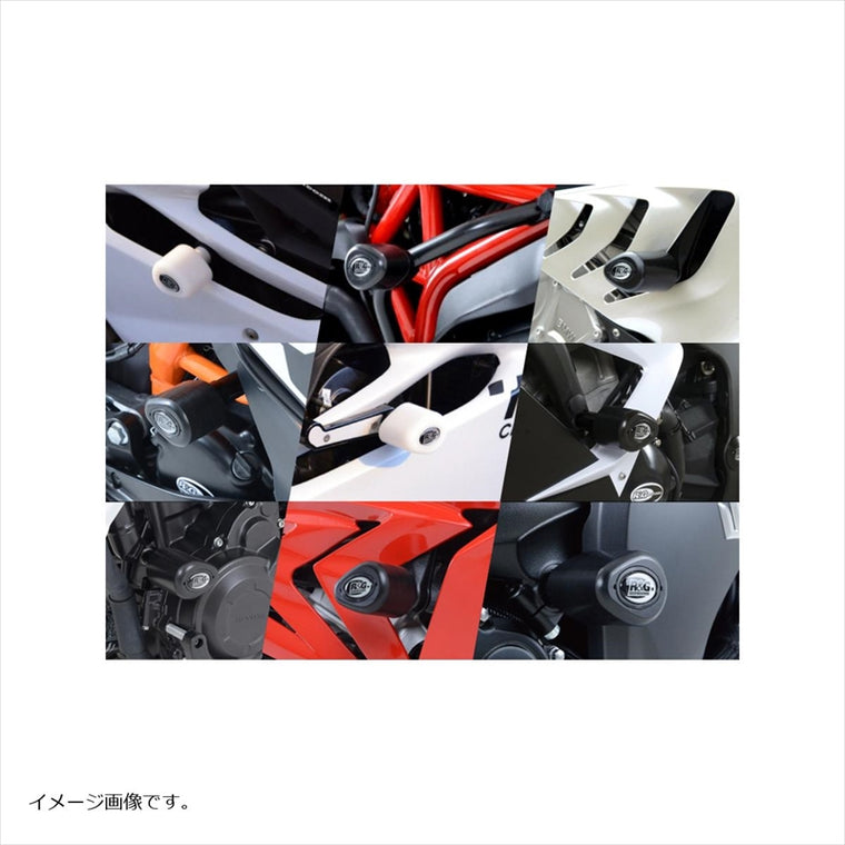 アールアンドジー｜エアロクラッシュプロテクター BLK｜RG-CP0547BL