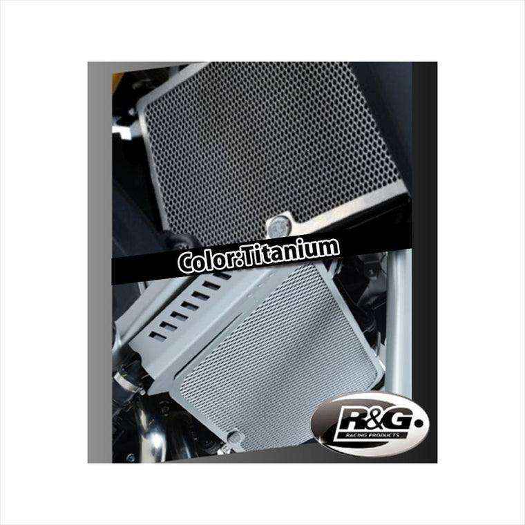 アールアンドジー｜Radiator ＆ Oil Cooler Guard Set:BLACK｜RG-RAD9023BK