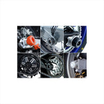 アールアンドジー｜Rear Spindle Blanking Plates set:BLACK｜RG-SBP0015BK