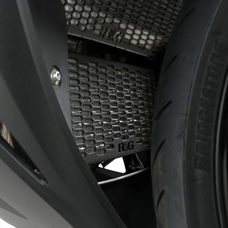 アールアンドジー｜PRO Oil Cooler Guard:BLACK｜RG-OCG0049PROBK