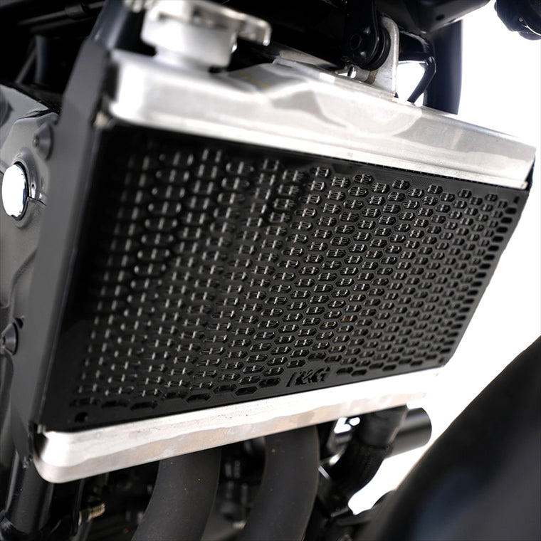 アールアンドジー｜Pro Radiator Guard:BLACK｜RG-RAD0323PROBK