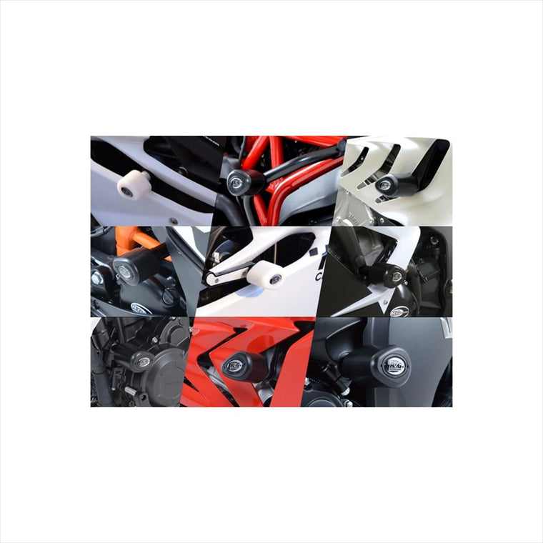 アールアンドジー｜Aero Crash Protectors::WHITE｜RG-CP0557WH